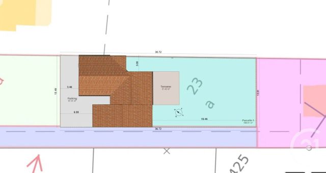 Terrain à vendre - 400 m2 - Le Fenouiller - 85 - PAYS-DE-LOIRE