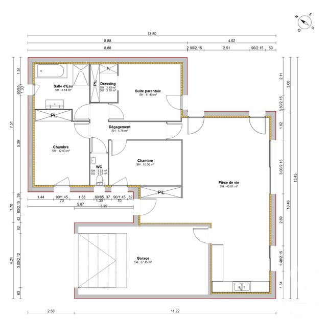 Terrain à vendre - 400 m2 - Le Fenouiller - 85 - PAYS-DE-LOIRE