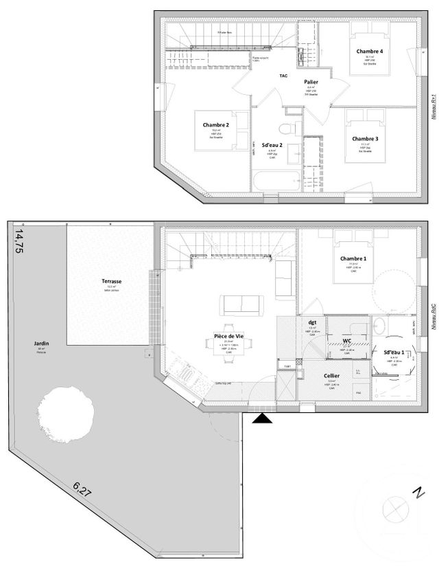 Maison à vendre - 4 pièces - 76,60 m2 - St Gilles Croix De Vie - 85 - PAYS-DE-LOIRE