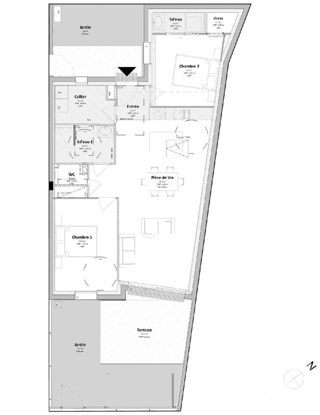 Maison à vendre - 3 pièces - 69,70 m2 - St Gilles Croix De Vie - 85 - PAYS-DE-LOIRE