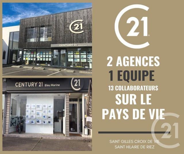 Terrain &agrave; vendre - 563 m2 - St Hilaire De Riez - 85 - PAYS-DE-LOIRE
