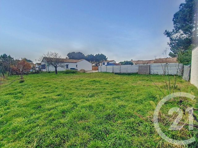 Terrain &agrave; vendre - 563 m2 - St Hilaire De Riez - 85 - PAYS-DE-LOIRE
