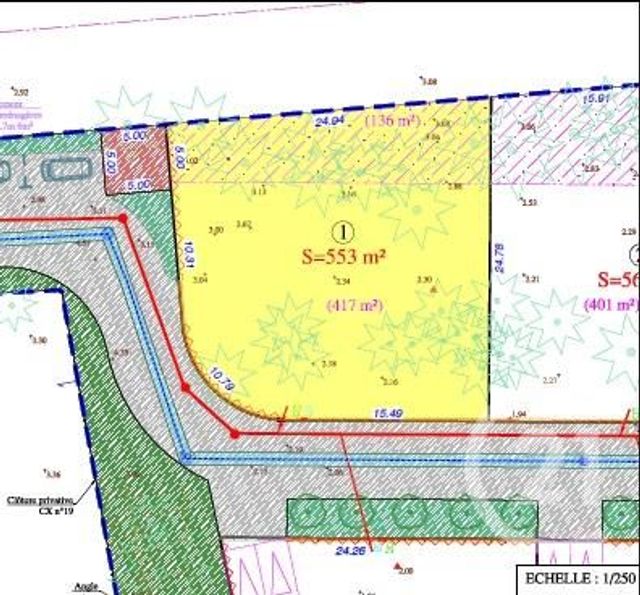 Terrain à vendre - 553 m2 - St Jean De Monts - 85 - PAYS-DE-LOIRE