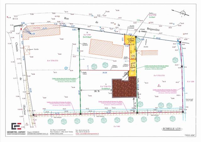 Terrain à vendre - 745 m2 - Commequiers - 85 - PAYS-DE-LOIRE