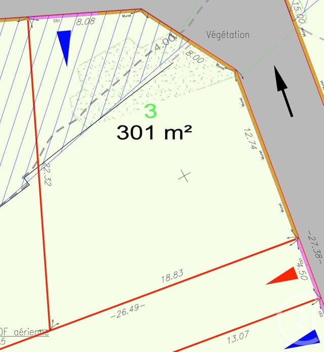 Terrain à vendre - 361 m2 - St Hilaire De Riez - 85 - PAYS-DE-LOIRE