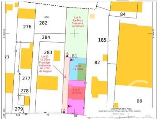 Terrain à vendre - 564 m2 - St Hilaire De Riez - 85 - PAYS-DE-LOIRE
