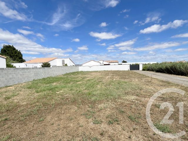Terrain &agrave; vendre - 619 m2 - St Hilaire De Riez - 85 - PAYS-DE-LOIRE