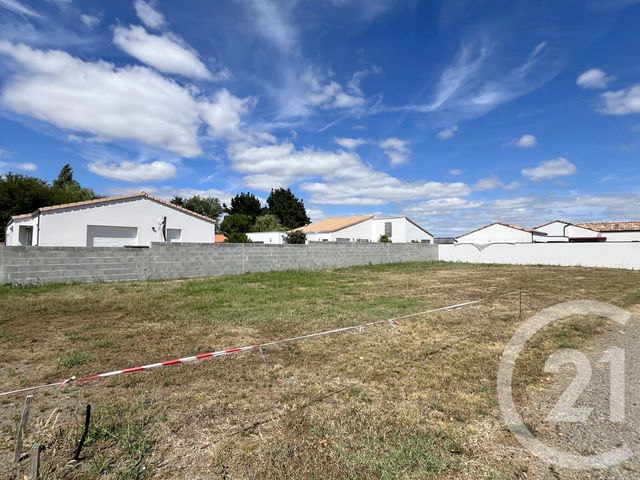 Terrain &agrave; vendre - 619 m2 - St Hilaire De Riez - 85 - PAYS-DE-LOIRE